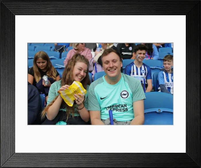 Framed Print : Brighton & Hove Albion vs. Watford: 2021 / 22 Premier League Battle at American Express Community Stadium Framed Print : Brighton & Hove Albion vs. Watford: 2021 / 22 Premier League Battle at American Express Community Stadium
