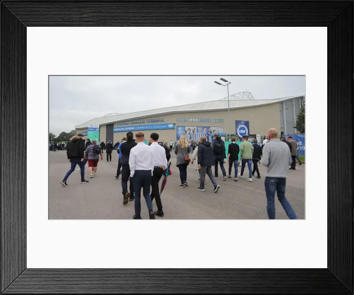 Framed Print : Brighton vs. Watford: 2021-22 Premier League Showdown at American Express Community Stadium Framed Print : Brighton vs. Watford: 2021-22 Premier League Showdown at American Express Community Stadium