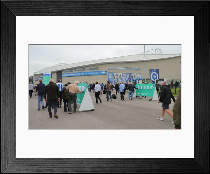 Framed Print : Brighton & Hove Albion vs. Watford: 2021-22 Premier League Battle at American Express Community Stadium Framed Print : Brighton & Hove Albion vs. Watford: 2021-22 Premier League Battle at American Express Community Stadium
