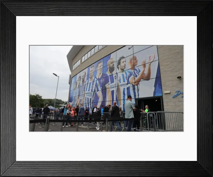 Framed Print : Brighton and Hove Albion vs. Watford: 2021-22 Premier League Clash at American Express Community Stadium (21AUG21)