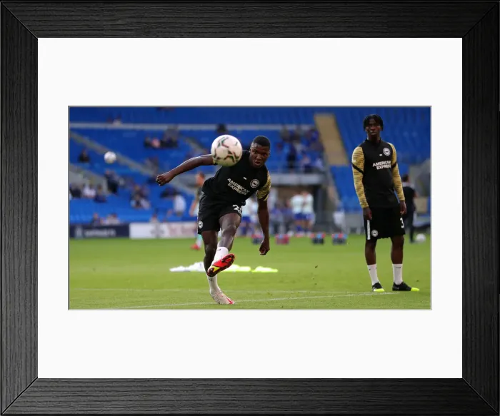 Framed Print : Intense Carabao Cup Clash: Cardiff City vs. Brighton & Hove Albion (24th August 2021) Framed Print : Intense Carabao Cup Clash: Cardiff City vs. Brighton & Hove Albion (24th August 2021)