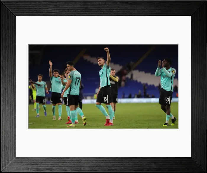 Framed Print : Intense Carabao Cup Clash: Cardiff City vs. Brighton and Hove Albion (24AUG21) Framed Print : Intense Carabao Cup Clash: Cardiff City vs. Brighton and Hove Albion (24AUG21)