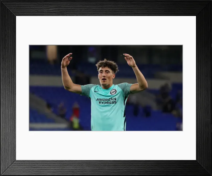 Framed Print : Intense Carabao Cup Clash: Cardiff City vs. Brighton and Hove Albion (24AUG21)