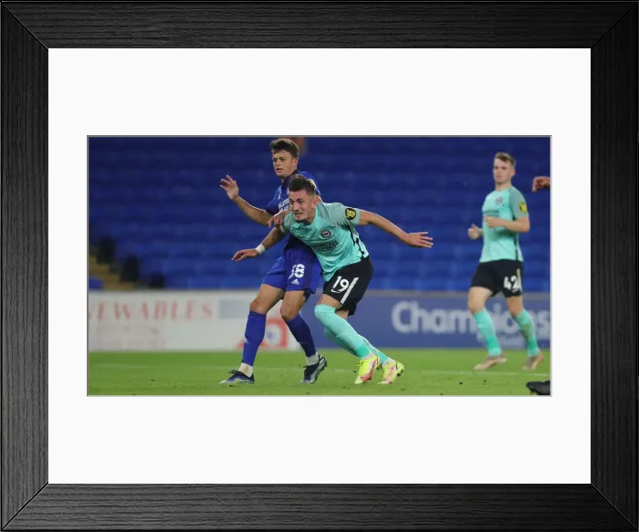 Framed Print : Intense Carabao Cup Clash: Cardiff City vs. Brighton and Hove Albion (24AUG21) Framed Print : Intense Carabao Cup Clash: Cardiff City vs. Brighton and Hove Albion (24AUG21)