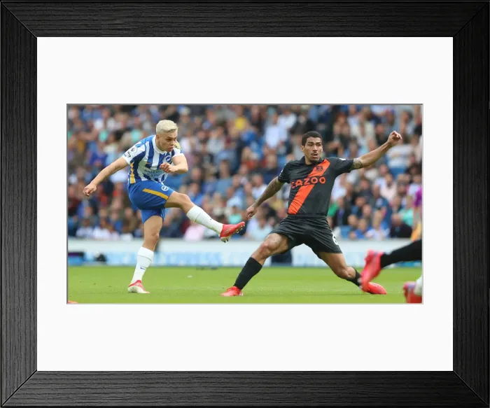 Framed Print : Brighton & Hove Albion vs. Everton: Premier League Clash at American Express Community Stadium (28AUG21) Framed Print : Brighton & Hove Albion vs. Everton: Premier League Clash at American Express Community Stadium (28AUG21)