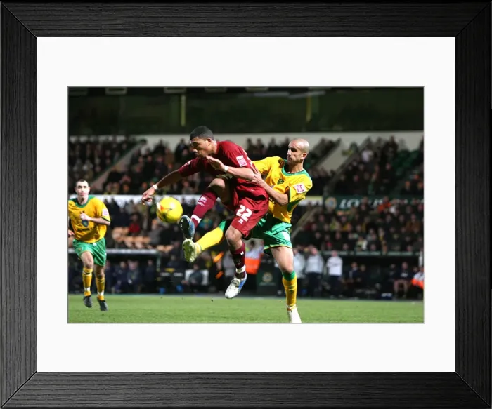 Framed Print : Colin Kazim Richards away at Norwich City Framed Print : Colin Kazim Richards away at Norwich City
