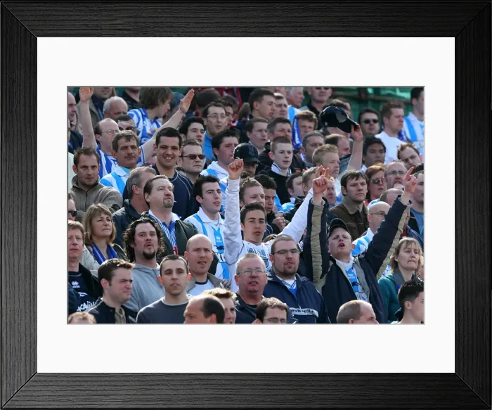 Framed Print : Withdean Crowd 17APR06 Framed Print : Withdean Crowd 17APR06