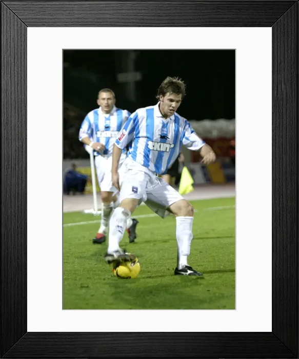 Framed Print : Dean Hammond: Intense Focus during The Withdean vs Wolverhampton Wanderers Match on 1st November 2005 Framed Print : Dean Hammond: Intense Focus during The Withdean vs Wolverhampton Wanderers Match on 1st November 2005