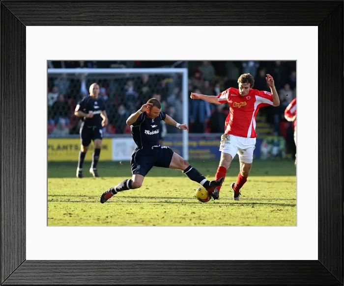 Framed Print : Gary Hart tackles Framed Print : Gary Hart tackles