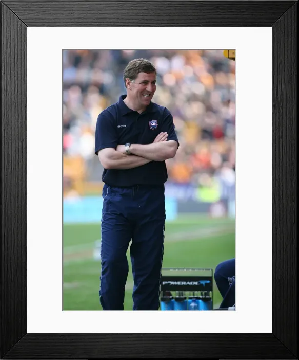 Framed Print : Mark McGhee at Wolves Framed Print : Mark McGhee at Wolves