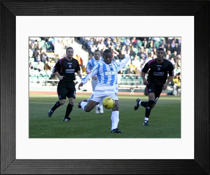Framed Print : Sebastian Carole vs Crystal Palace Framed Print : Sebastian Carole vs Crystal Palace