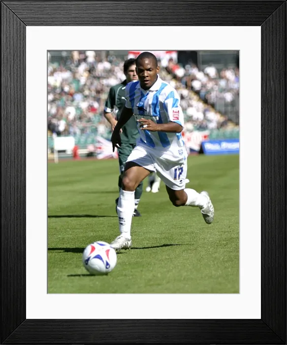 Framed Print : Sebastian Carole dribbles Framed Print : Sebastian Carole dribbles
