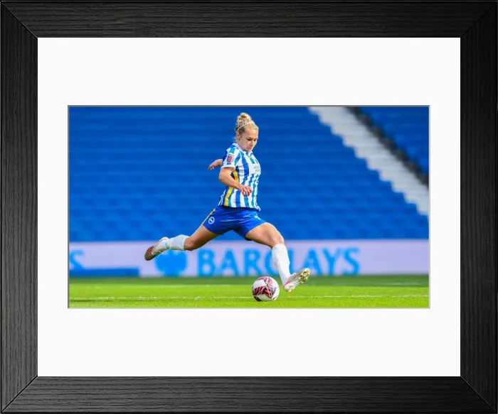 Framed Print : Brighton & Hove Albion Women vs. West Ham United Women: 2021 / 22 WSL Showdown at American Express Community Stadium Framed Print : Brighton & Hove Albion Women vs. West Ham United Women: 2021 / 22 WSL Showdown at American Express Community Stadium