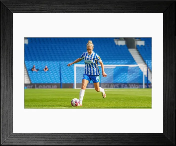 Framed Print : Brighton & Hove Albion Women vs. West Ham United Women: 2021 / 22 WSL Clash at American Express Community Stadium (5th September) Framed Print : Brighton & Hove Albion Women vs. West Ham United Women: 2021 / 22 WSL Clash at American Express Community Stadium (5th September)