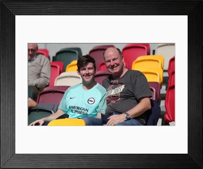 Framed Print : Brentford v Brighton and Hove Albion Premier League 11SEP21