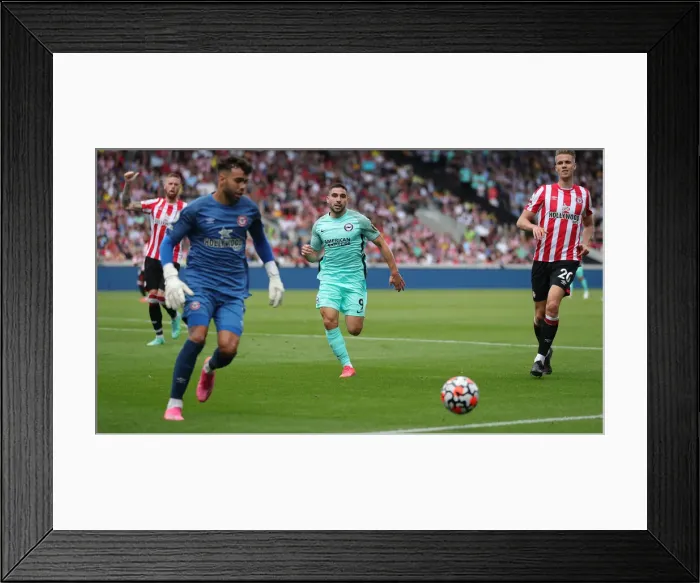 Framed Print : Intense Premier League Clash: Brentford vs. Brighton and Hove Albion at Brentford Community Stadium (11SEP21) Framed Print : Intense Premier League Clash: Brentford vs. Brighton and Hove Albion at Brentford Community Stadium (11SEP21)
