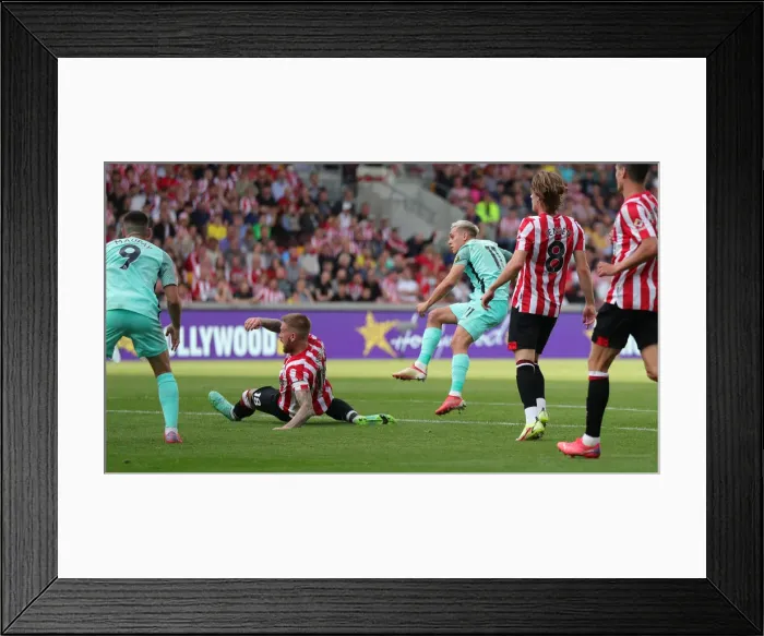 Framed Print : Premier League Clash: Brentford vs. Brighton and Hove Albion at Brentford Community Stadium (11SEP21) Framed Print : Premier League Clash: Brentford vs. Brighton and Hove Albion at Brentford Community Stadium (11SEP21)