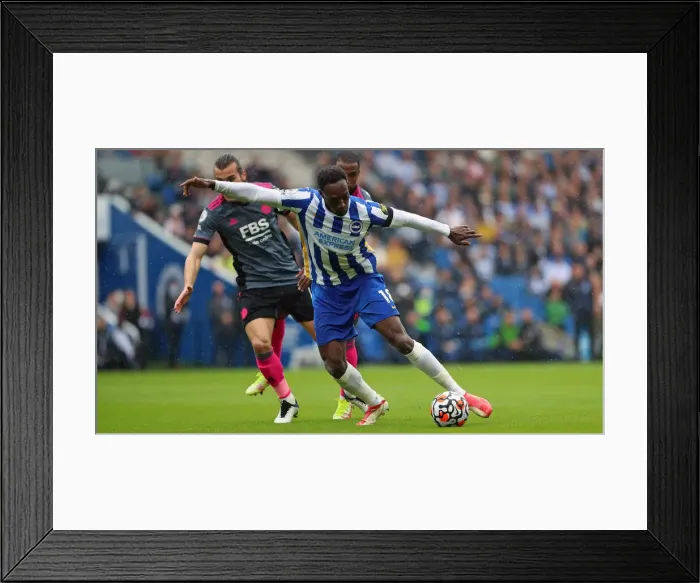 Framed Print : Premier League Showdown: Brighton vs Leicester (19SEP21) - American Express Community Stadium Framed Print : Premier League Showdown: Brighton vs Leicester (19SEP21) - American Express Community Stadium
