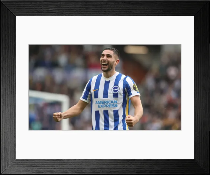 Framed Print : Premier League Showdown: Brighton & Hove Albion vs Leicester City (19SEP21) Framed Print : Premier League Showdown: Brighton & Hove Albion vs Leicester City (19SEP21)