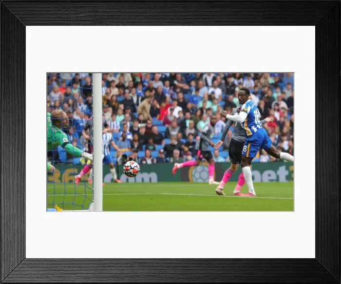 Framed Print : Brighton vs Leicester: Premier League Clash at American Express Community Stadium (19SEP21) Framed Print : Brighton vs Leicester: Premier League Clash at American Express Community Stadium (19SEP21)