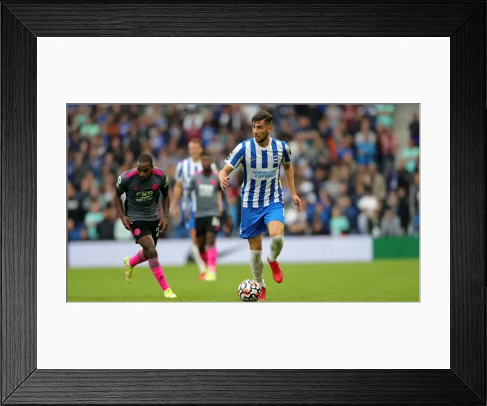 Framed Print : Premier League Showdown: Brighton & Hove Albion vs. Leicester City (19SEP21) Framed Print : Premier League Showdown: Brighton & Hove Albion vs. Leicester City (19SEP21)