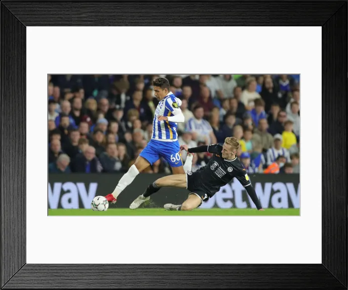 Framed Print : Brighton and Hove Albion vs Swansea City: Carabao Cup Clash at American Express Community Stadium (September 22, 2021) Framed Print : Brighton and Hove Albion vs Swansea City: Carabao Cup Clash at American Express Community Stadium (September 22, 2021)