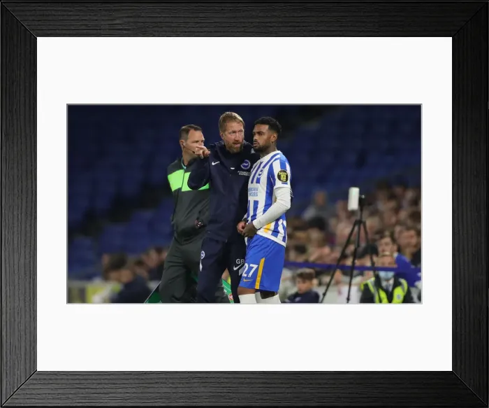 Framed Print : Brighton and Hove Albion vs Swansea City: Carabao Cup Clash at American Express Community Stadium (September 22, 2021) Framed Print : Brighton and Hove Albion vs Swansea City: Carabao Cup Clash at American Express Community Stadium (September 22, 2021)
