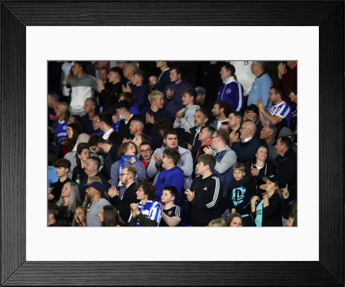 Framed Print : Brighton and Hove Albion vs Swansea City: Carabao Cup Clash at American Express Community Stadium (22SEP21) Framed Print : Brighton and Hove Albion vs Swansea City: Carabao Cup Clash at American Express Community Stadium (22SEP21)