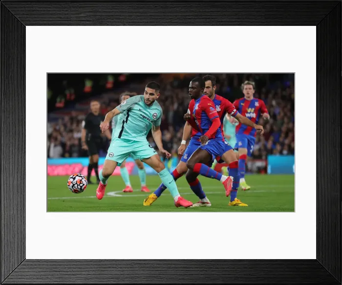 Framed Print : 27SEP21: Premier League Clash - Crystal Palace vs. Brighton & Hove Albion at Selhurst Park