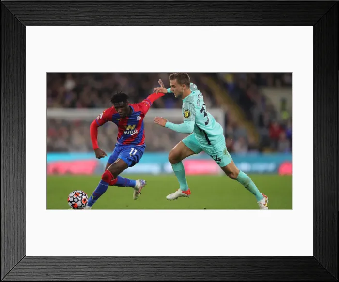 Framed Print : 27SEP21: Intense Premier League Rivalry - Crystal Palace vs. Brighton & Hove Albion at Selhurst Park