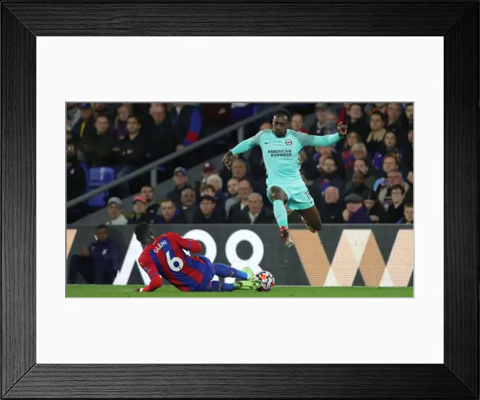 Framed Print : Premier League Showdown: Crystal Palace vs. Brighton & Hove Albion at Selhurst Park (27SEP21) Framed Print : Premier League Showdown: Crystal Palace vs. Brighton & Hove Albion at Selhurst Park (27SEP21)