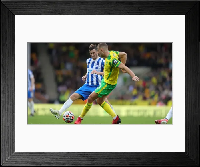 Framed Print : Premier League Clash: Norwich City vs. Brighton and Hove Albion at Carrow Road (16th October 2021) Framed Print : Premier League Clash: Norwich City vs. Brighton and Hove Albion at Carrow Road (16th October 2021)