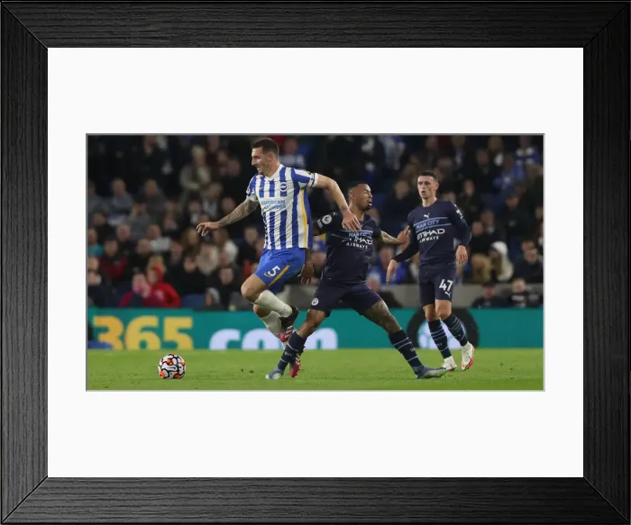 Framed Print : Premier League Showdown: Brighton & Hove Albion vs Manchester City (23OCT21) Framed Print : Premier League Showdown: Brighton & Hove Albion vs Manchester City (23OCT21)