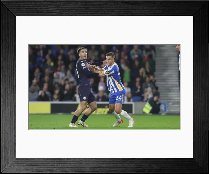 Framed Print : Brighton vs Manchester City: Premier League Battle at American Express Community Stadium (23OCT21) Framed Print : Brighton vs Manchester City: Premier League Battle at American Express Community Stadium (23OCT21)