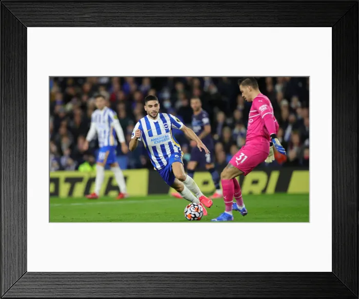 Framed Print : Premier League Showdown: Brighton vs Manchester City (23OCT21) - American Express Community Stadium Framed Print : Premier League Showdown: Brighton vs Manchester City (23OCT21) - American Express Community Stadium