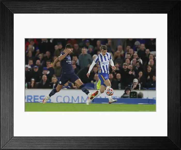 Framed Print : Intense Premier League Showdown: Brighton & Hove Albion vs Manchester City (23OCT21) Framed Print : Intense Premier League Showdown: Brighton & Hove Albion vs Manchester City (23OCT21)