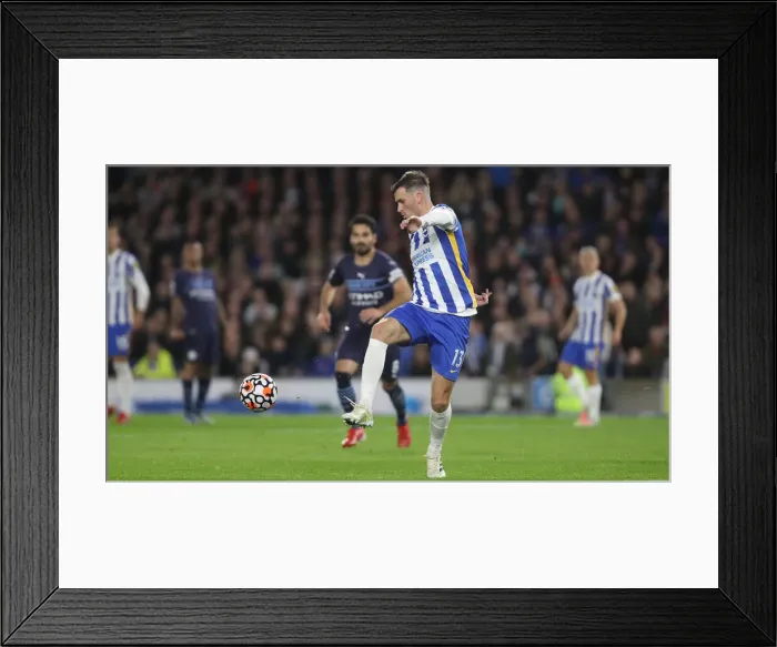 Framed Print : Intense Premier League Showdown: Brighton & Hove Albion vs Manchester City (23rd October 2021) Framed Print : Intense Premier League Showdown: Brighton & Hove Albion vs Manchester City (23rd October 2021)
