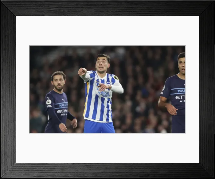 Framed Print : Brighton and Hove Albion vs Manchester City: Premier League Clash at American Express Community Stadium (23OCT21) Framed Print : Brighton and Hove Albion vs Manchester City: Premier League Clash at American Express Community Stadium (23OCT21)