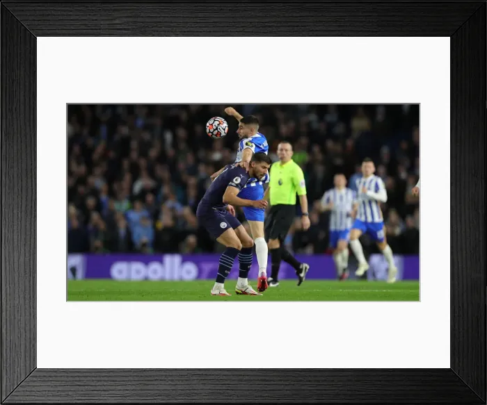 Framed Print : Premier League Showdown: Brighton & Hove Albion vs Manchester City (23OCT21) Framed Print : Premier League Showdown: Brighton & Hove Albion vs Manchester City (23OCT21)