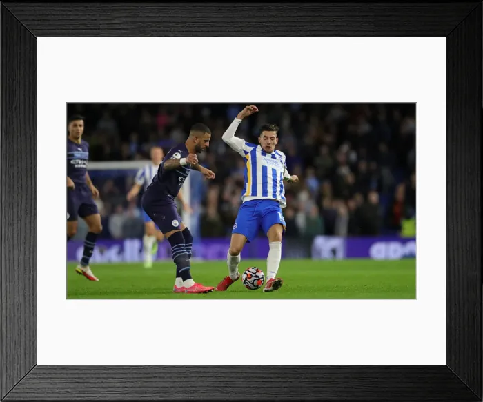 Framed Print : Brighton & Hove Albion vs Manchester City: Premier League Clash at American Express Community Stadium (23OCT21) Framed Print : Brighton & Hove Albion vs Manchester City: Premier League Clash at American Express Community Stadium (23OCT21)