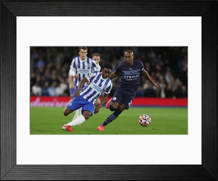 Framed Print : Brighton vs Manchester City: Premier League Showdown at American Express Community Stadium (23OCT21)