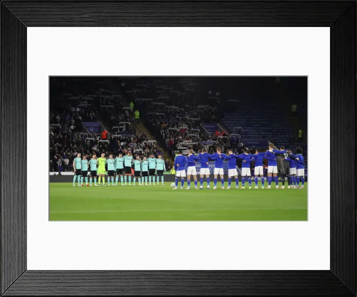 Framed Print : 27th October 2021: Leicester City vs. Brighton and Hove Albion - Carabao Cup Clash at King Power Stadium Framed Print : 27th October 2021: Leicester City vs. Brighton and Hove Albion - Carabao Cup Clash at King Power Stadium