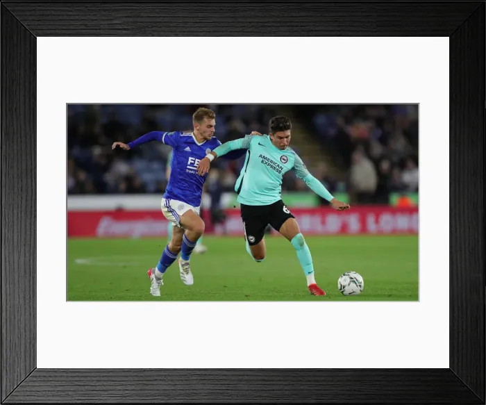 Framed Print : Carabao Cup Showdown: Leicester City vs. Brighton and Hove Albion at King Power Stadium (27OCT21) Framed Print : Carabao Cup Showdown: Leicester City vs. Brighton and Hove Albion at King Power Stadium (27OCT21)