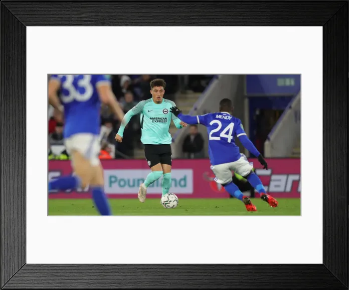Framed Print : Carabao Cup: A Battle at King Power Stadium - Leicester City vs. Brighton & Hove Albion (27th October 2021) Framed Print : Carabao Cup: A Battle at King Power Stadium - Leicester City vs. Brighton & Hove Albion (27th October 2021)