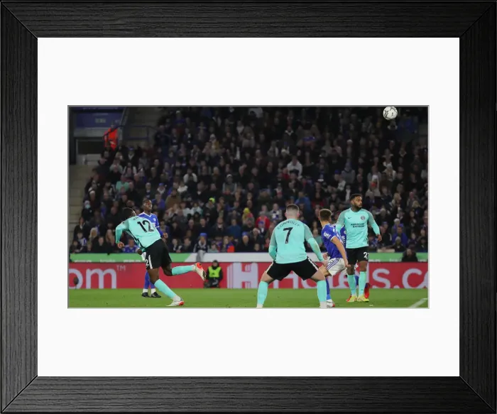 Framed Print : Carabao Cup Showdown: Leicester City vs. Brighton & Hove Albion at King Power Stadium (27th October 2021) Framed Print : Carabao Cup Showdown: Leicester City vs. Brighton & Hove Albion at King Power Stadium (27th October 2021)
