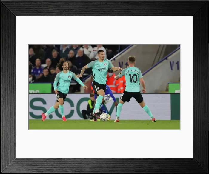 Framed Print : Carabao Cup: Intense Clash between Leicester City and Brighton & Hove Albion at King Power Stadium (27th October 2021) Framed Print : Carabao Cup: Intense Clash between Leicester City and Brighton & Hove Albion at King Power Stadium (27th October 2021)