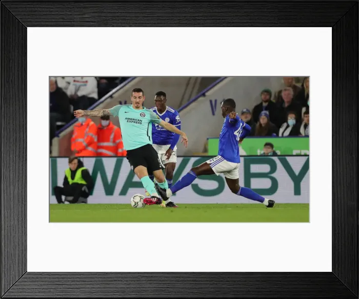 Framed Print : Carabao Cup Showdown: Leicester City vs. Brighton & Hove Albion at King Power Stadium (27th October 2021) Framed Print : Carabao Cup Showdown: Leicester City vs. Brighton & Hove Albion at King Power Stadium (27th October 2021)