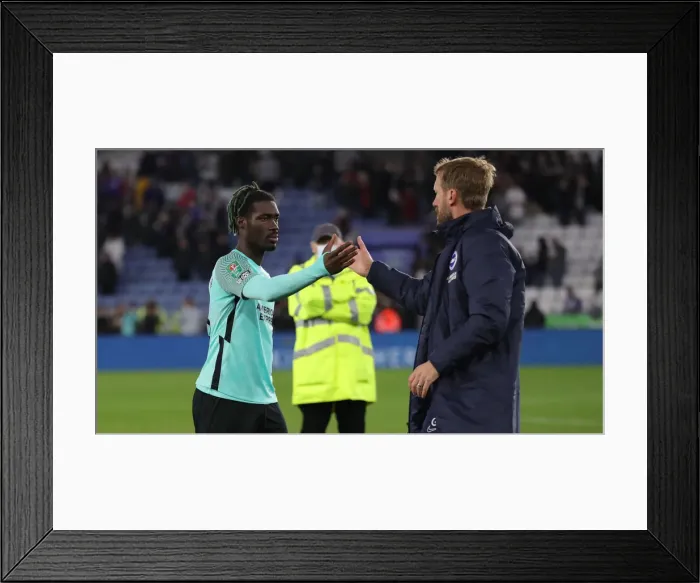 Framed Print : Battleground King Power: Leicester City vs. Brighton and Hove Albion in the 2021 / 22 Carabao Cup Framed Print : Battleground King Power: Leicester City vs. Brighton and Hove Albion in the 2021 / 22 Carabao Cup