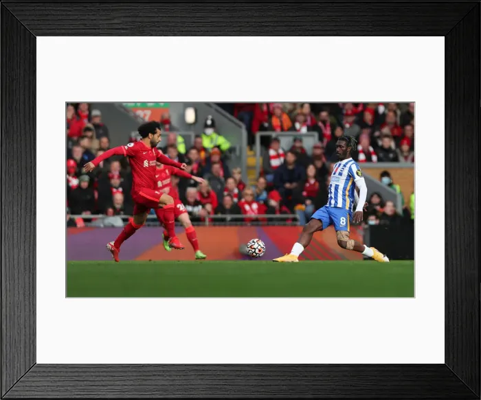Framed Print : Premier League Clash: Liverpool vs. Brighton and Hove Albion at Anfield (30.10.21) Framed Print : Premier League Clash: Liverpool vs. Brighton and Hove Albion at Anfield (30.10.21)