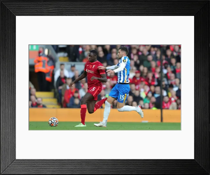 Framed Print : Intense Premier League Clash: Liverpool vs. Brighton & Hove Albion at Anfield (30.10.21) Framed Print : Intense Premier League Clash: Liverpool vs. Brighton & Hove Albion at Anfield (30.10.21)